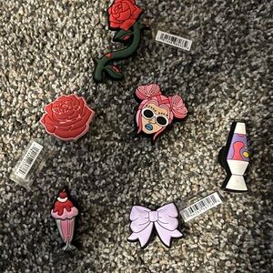 Authentic Bundle of 6 Croc Jibbitz